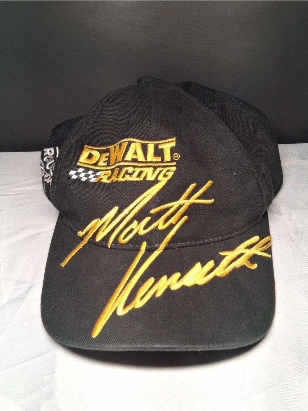 DeWalt Racing Hat Snap Back NASCAR Matt Kenseth Roush Racing Mens Racing Cap